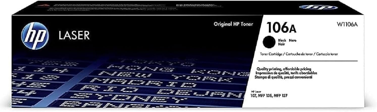 Toner HP W1106A 106A per mfp137 Originale