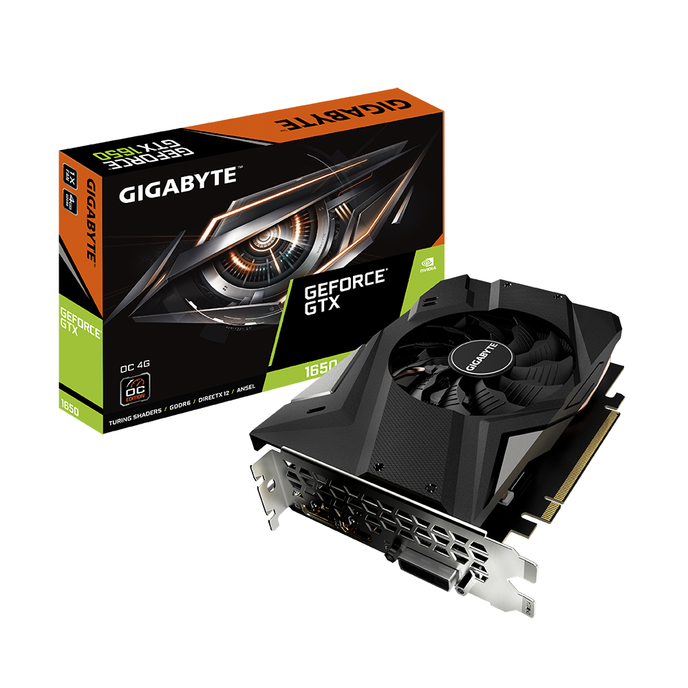 NVIDIA GeForce GTX 1650 D6 OC 4G (rev. 4.0) Gygabyte GV-N1656OC-4GD
