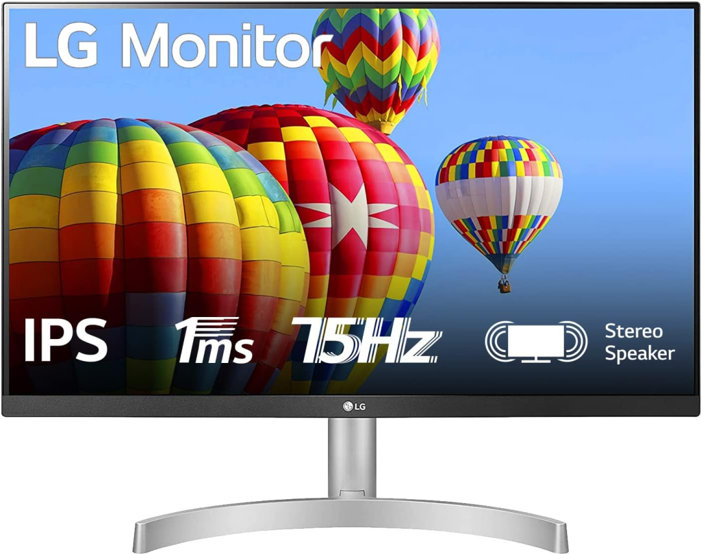 Monitor LED 27  LG ML60SP IPS 75Hz Hdmi-VGA 4Ms Audio Bianco