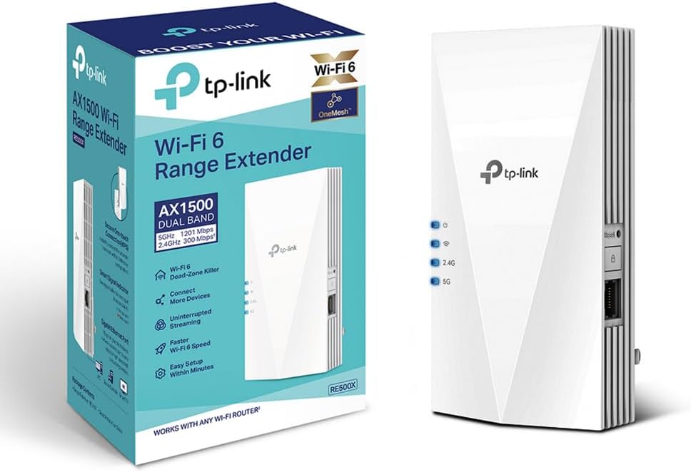 Range Extender Mesh Wireless AX1500Mbps TP-Link RE500X