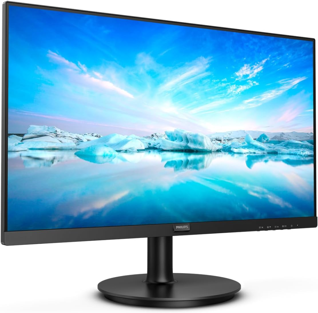 Monitor LED 24 Philips 241V8L FullHD 75Hz Hdmi-VGA 4Ms Black