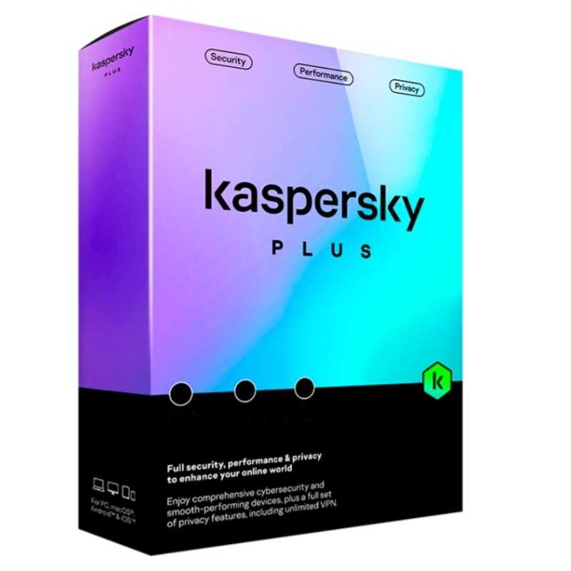 Kaspersky Plus 1 Lic - 1 Pc Retail